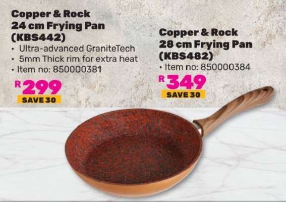 Copper & Rock 24 cm Frying Pan (KBS442)