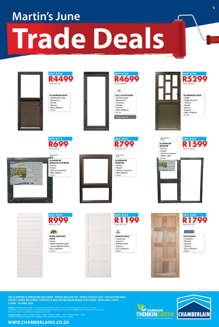Chamberlain specials - 02/06/2025 - 30/06/2025. Page 2