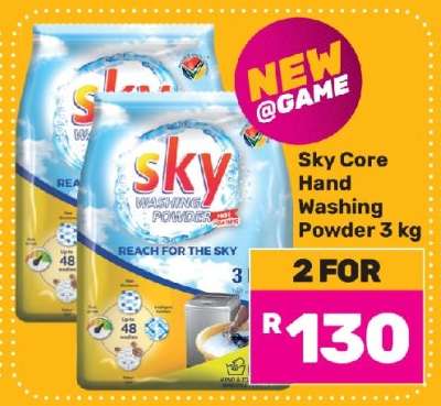 Sky Core Hand Washing Powder 3 kg