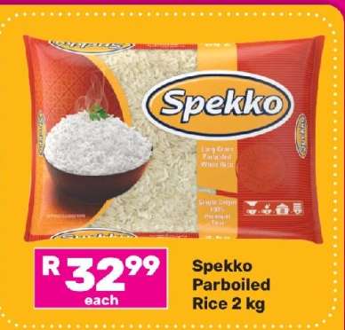 Spekko Parboiled Rice 2 kg