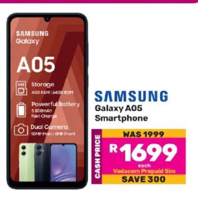 Samsung Galaxy A05 Smartphone