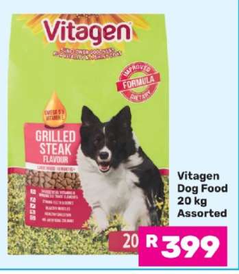 Vitagen Dog Food 20 kg Assorted