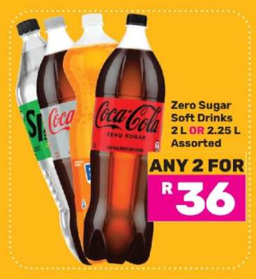 Zero Sugar Soft Drinks