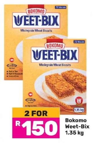 Bokomo Weet-Bix 1.35 kg