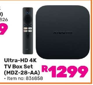 Ultra-HD 4K TV Box Set (MDZ-28-AA)