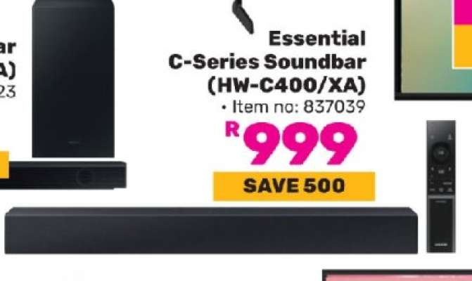 Essential C-Series Soundbar (HW-C400/XA)