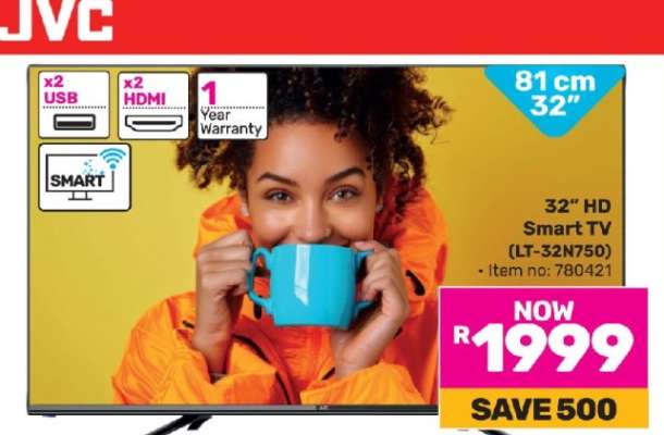 JVC 32" HD Smart TV LT-32N750