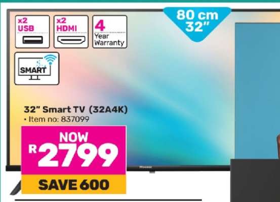 32" Smart TV (32A4K)