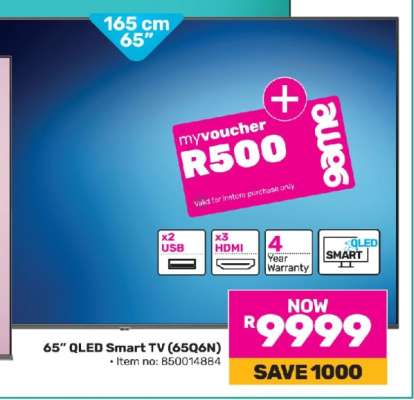 65” QLED Smart TV (65Q6N)