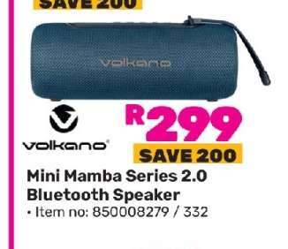 Volkano Mini Mamba Series 2.0 Bluetooth Speaker