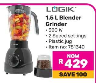 LOGIK 1.5 L Blender Grinder