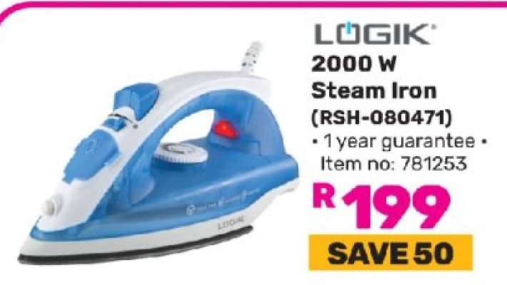 LOGIK 2000 W Steam Iron