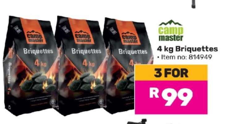 Camp Master 4 kg Briquettes