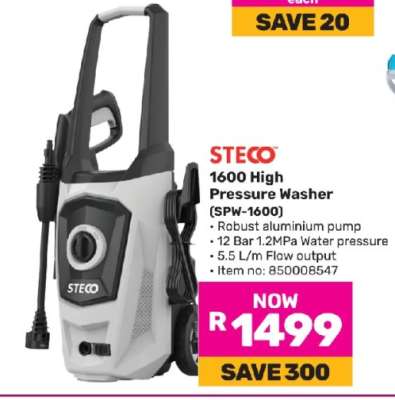 STECO 1600 High Pressure Washer (SPW-1600)