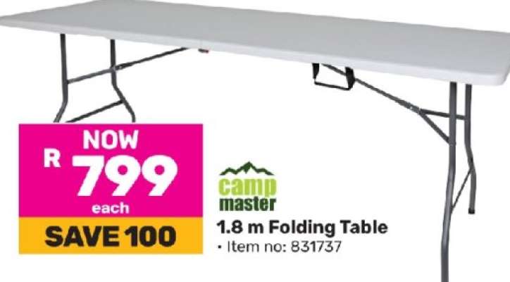 1.8 m Folding Table