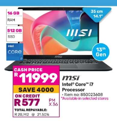 MSI Laptop
