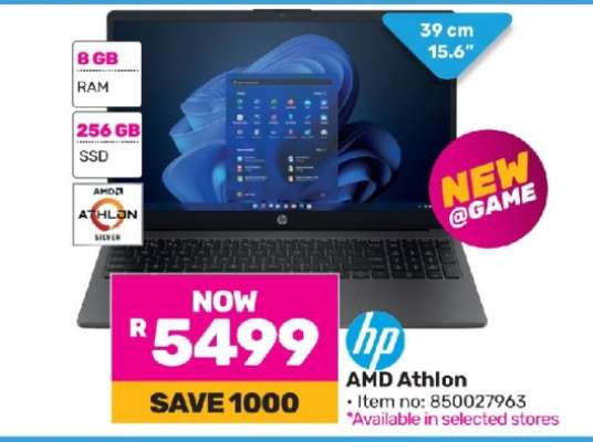 HP AMD Athlon Laptop
