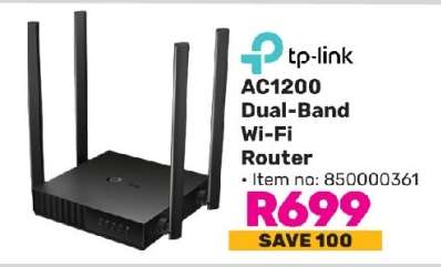 Tp-Link AC1200 Dual Band Wi-Fi Router