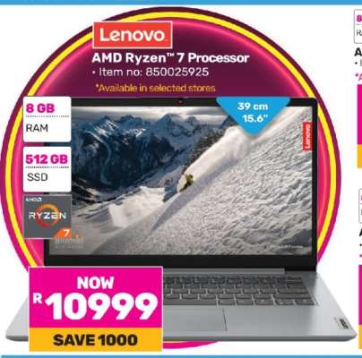 Lenovo AMD Ryzen 7 Processor