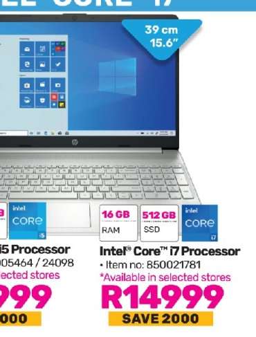 Intel Core i7 Processor Laptop