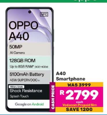 OPPO A40 Smartphone