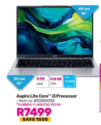 Aspire Lite Core™ i3 Processor