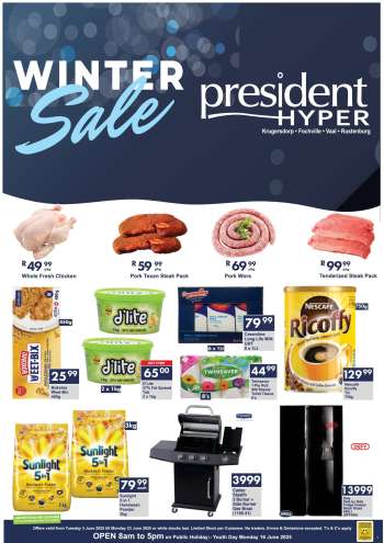 President Hyper catalogue  - 03/06/2025 - 23/06/2025.