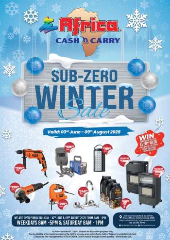 Africa Cash & Carry catalogue  - 03/06/2025 - 09/08/2025.