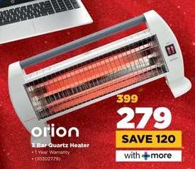 Orion 3 Bar Quartz Heater