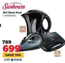 Sunbeam 3PC Black Pack