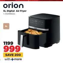 orion 5L Digital Air Fryer
