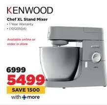 KENWOOD Chef XL Stand Mixer