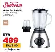 Sunbeam Glass Jug Blender