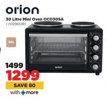 orion 30 Litre Mini Oven OCO30SA