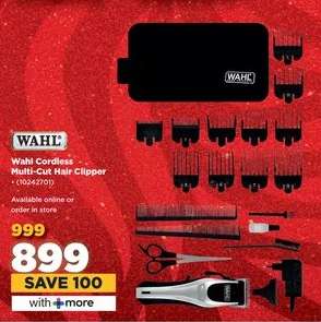 WAHL Cordless Multi-Cut Hair Clipper