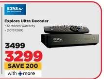 DSTV Explora Ultra Decoder