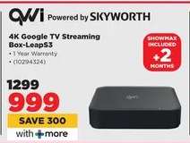 4K Google TV Streaming Box-LeapS3