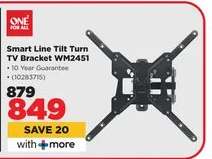 Smart Line Tilt Turn TV Bracket WM2451