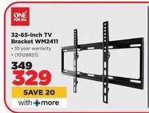 32-65-inch TV Bracket WM2411