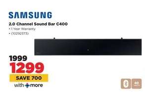 Samsung 2.0 Channel Sound Bar C400
