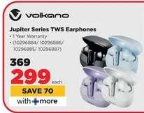 Volkano Jupiter Series TWS Earphones