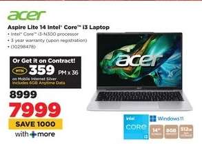 Acer Aspire Lite 14 Intel Core i3 Laptop