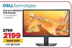 Dell Technologies 21.8-inch SE2225H FHD Monitor