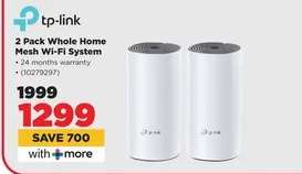 TP-LINK 2 Pack Whole Home Mesh Wi-Fi System