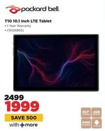 Packard Bell T10 10.1 inch LTE Tablet