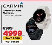 Garmin vívoactive 5 Slate Aluminium