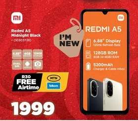 Redmi A5 Midnight Black