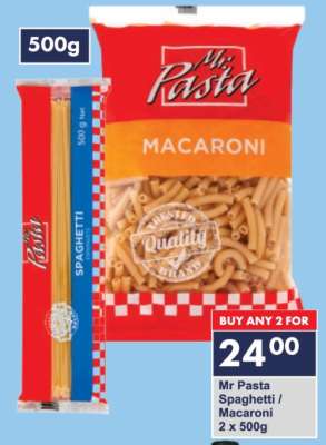 MR. PASTA SPAGHETTI/MACARONI