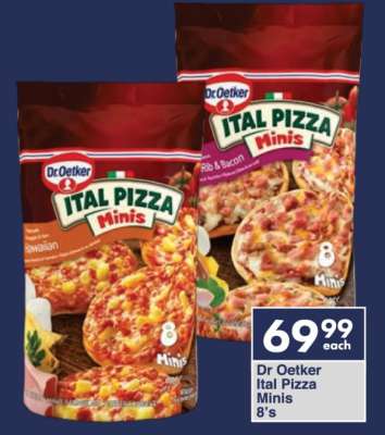 Dr.Oetker Ital Pizza Minis 8's