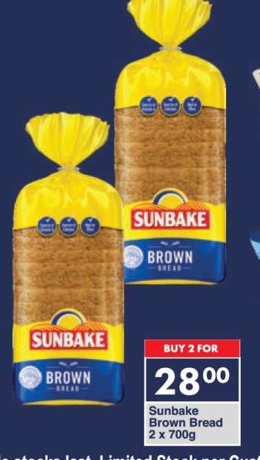 Sunbake Brown Bread
